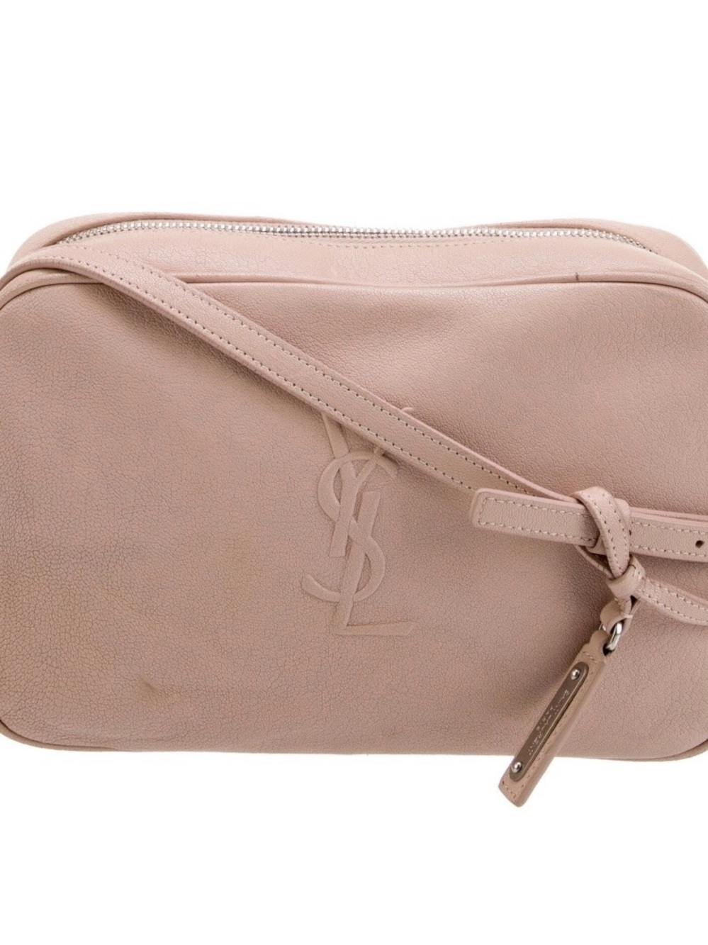 YSL Lou Camera Crossbody Bag Blush